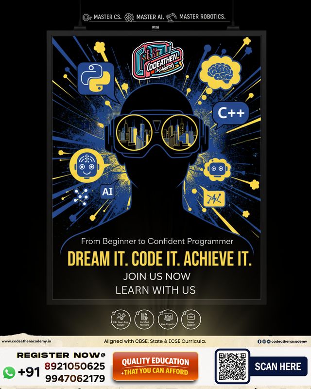 CodeAthen. Dream It. Code It. Achieve It.